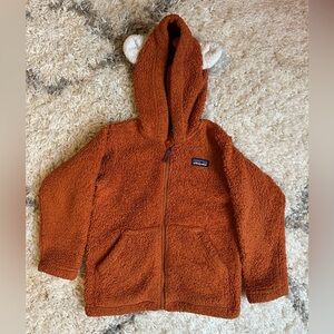 Patagonia Toddler Fox Sherpa Fleece 4T Unisex